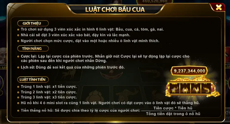 Hướng Dẫn Cách Chơi Bầu Cua Game Bàn Tại Gem88 Trực Tuyến Đơn Giản