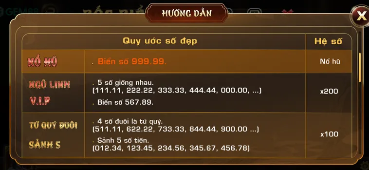Game Nhanh Bốc Biển Số Tại Gem88 Hướng Dẫn Cách Chơi Và Chiến Thuật