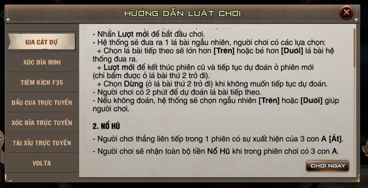 Hướng Dẫn Cách Chơi Game Nhanh Gia Cát Dự Tại Gem88 Trực Tuyến Đỉnh Cao