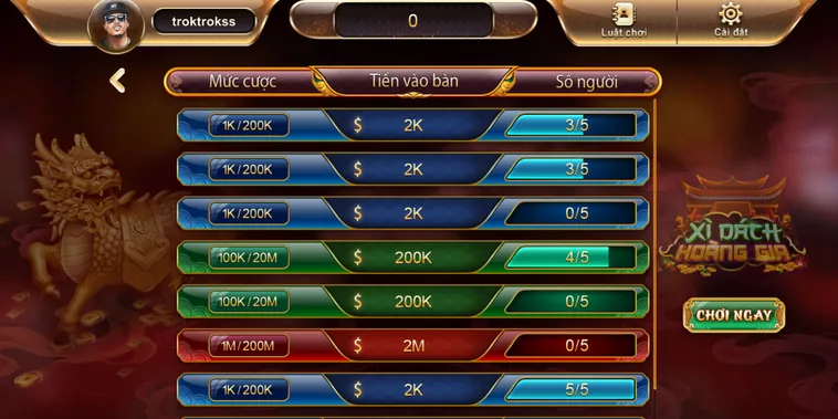 Cách Chơi Xì Dách Hoàng Gia Tại Gem88 Trực Tuyến Đạt Tỷ Lệ Thắng Cao