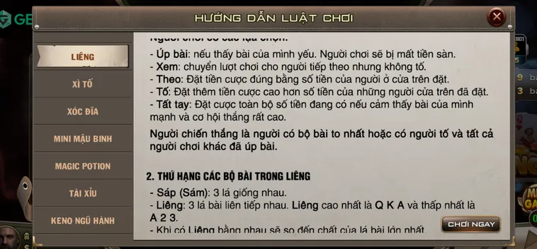 Trải Nghiệm Đỉnh Cao Liêng Tại Gem88 Trực Tuyến Đẳng Cấp Sang Trọng Uy Tín