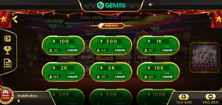 Cách Chơi Phỏm Tại Gem88 Trực Tuyến Đỉnh Cao Cho Mọi Bài Thủ
