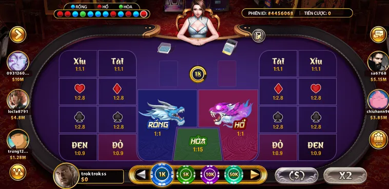 Hướng Dẫn Cách Chơi Rồng Hổ Tại Gem88 Trực Tuyến Đơn Giản Nhất