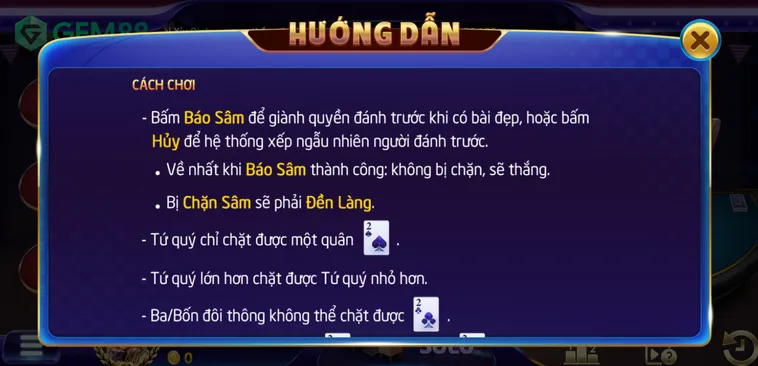 Trải Nghiệm Đỉnh Cao Sâm Lốc Tại Gem88 Trực Tuyến Uy Tín Hàng Đầu