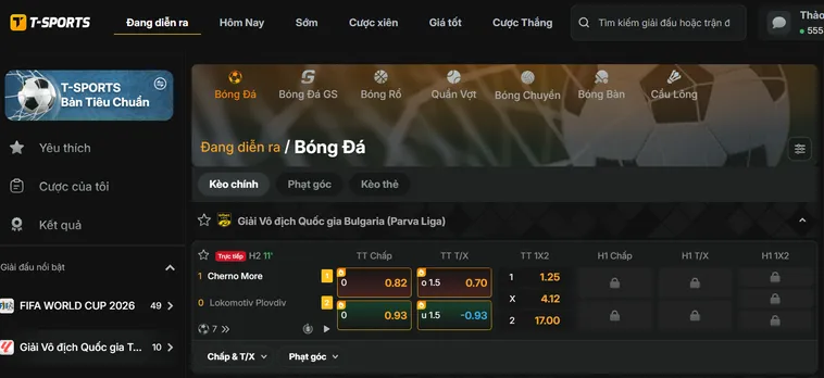 Trải Nghiệm Cá Cược Thể Thao T Sports Tại Gem88 Đẳng Cấp Uy Tín Hàng Đầu