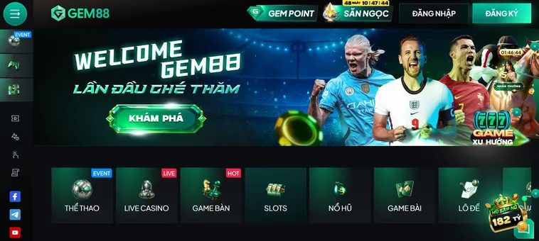 Nhà Cái Gem88 - Thiên Đường Cá Cược Online Cho Dân Chơi