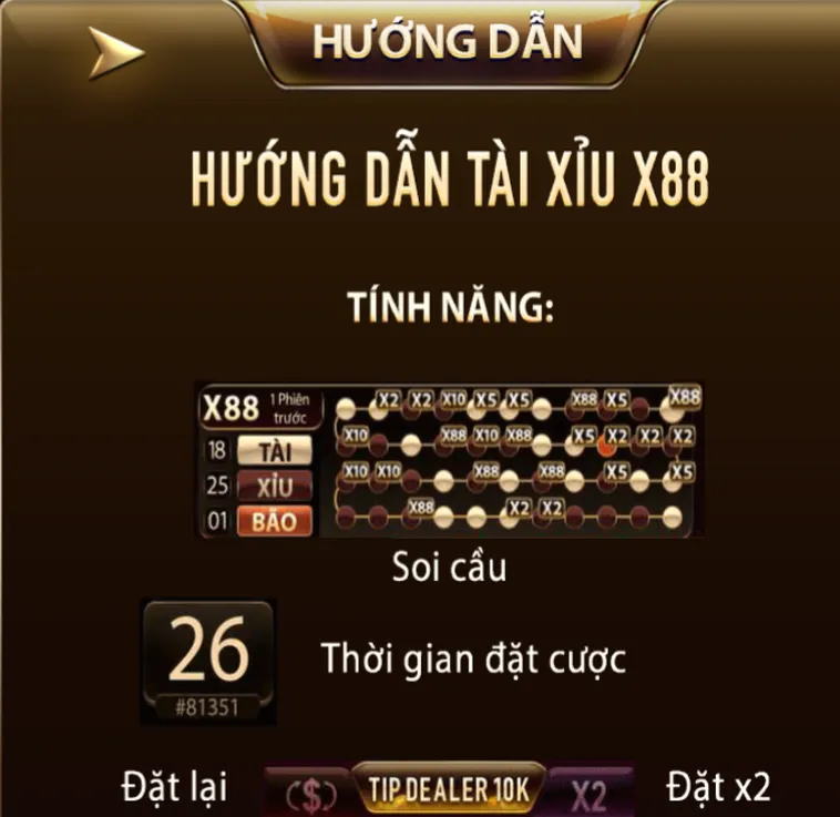 Sicbo X88 Tại Gem88 Hướng Dẫn Cách Chơi Và Chiến Thuật Chiến Thắng Hiệu Quả