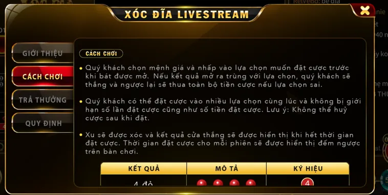 Xóc Đĩa Live Tại Gem88 Hướng Dẫn Cách Chơi Và Mẹo Đặt Cược Chuẩn